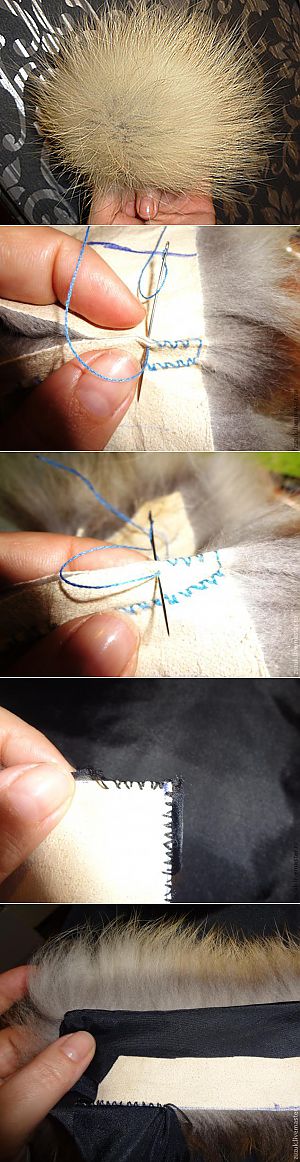 Основной шов скорняка для шитья меха - Ярмарка Мастеров - ручная работа, handmade